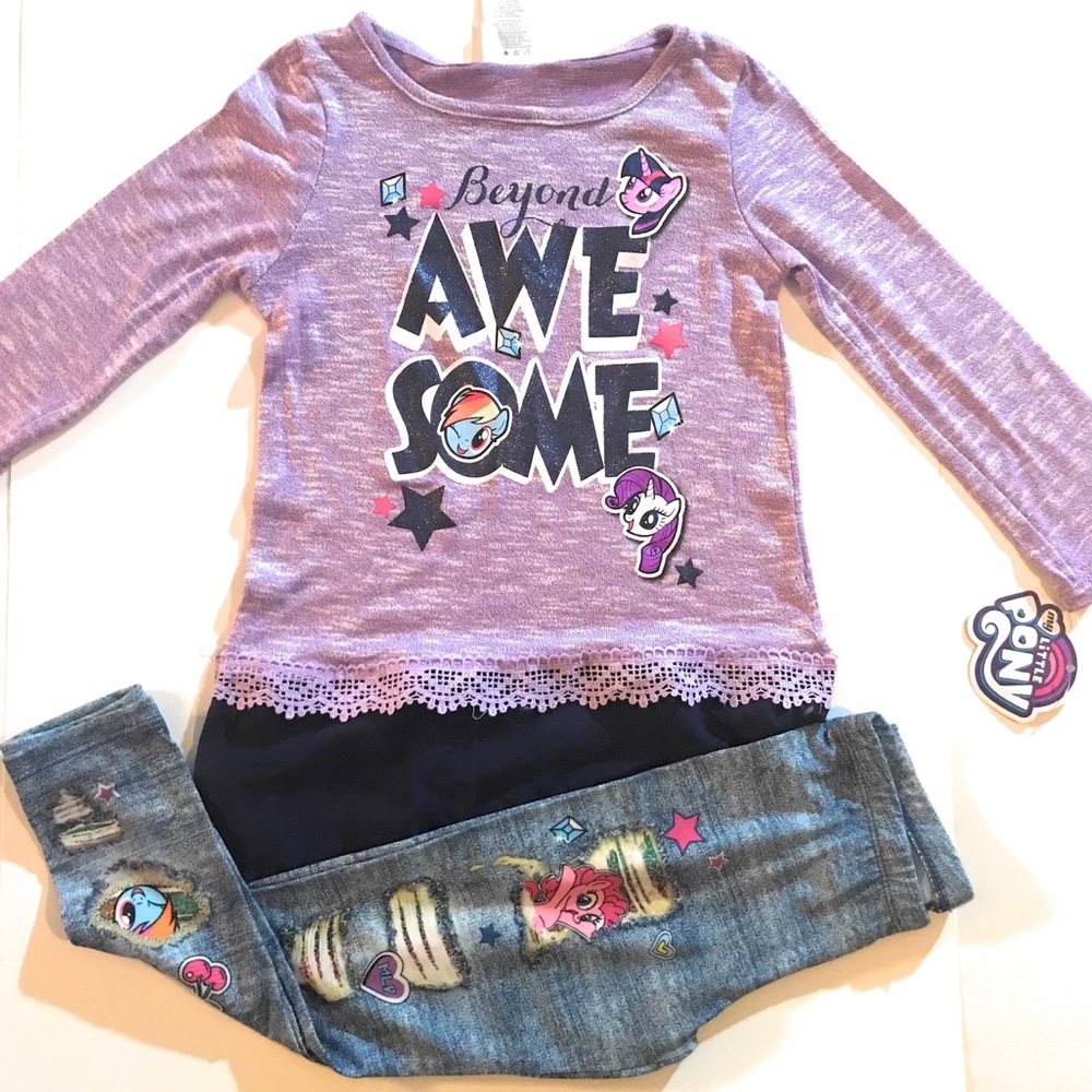 My Little Pony Girls Leggings Set